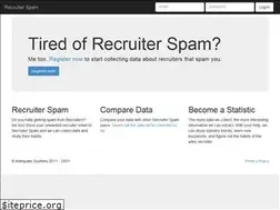 Sites similar to recruiterspam.com