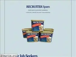 Sites similar to recruiterspam.net