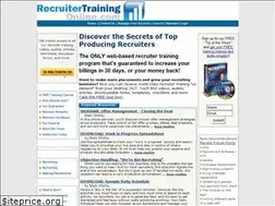 Sites similar to recruitertrainingonline.com