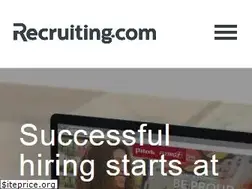 Sites similar to recruiting.com