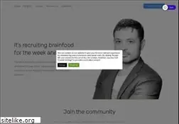 Sites similar to recruitingbrainfood.com