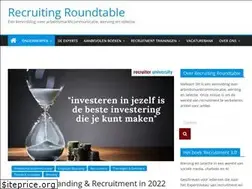 Sites similar to recruitingroundtable.nl