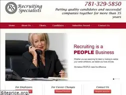 Sites similar to recruitingspecialists.com