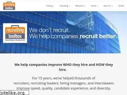 Sites similar to recruitingtoolbox.com