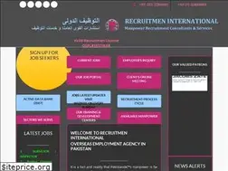 Sites similar to recruitmenintl.net