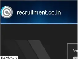 Sites similar to recruitment.co.in