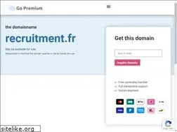 Sites similar to recruitment.fr