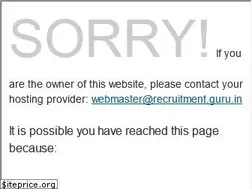 Sites similar to recruitment.guru.in