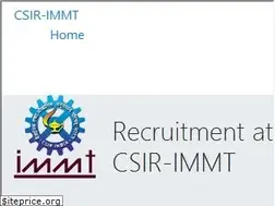 Sites similar to recruitment.immt.res.in