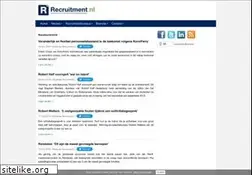 Sites similar to recruitment.nl