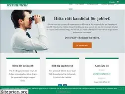 Sites similar to recruitment.se