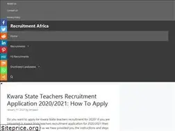 Sites similar to recruitmentafrica.com