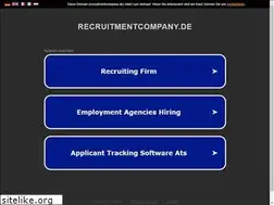 Sites similar to recruitmentcompany.de