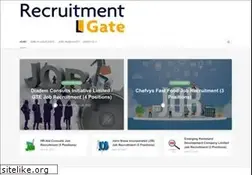 Sites similar to recruitmentgate.com