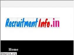 Sites similar to recruitmentinfo.in