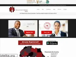 Sites similar to recruitmentmattersafrica.com