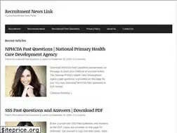 Sites similar to recruitmentnewslink.com