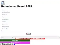 Sites similar to recruitmentresult.com
