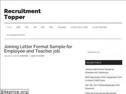 Sites similar to recruitmenttopper.com