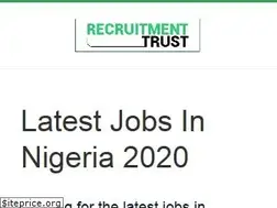 Sites similar to recruitmenttrust.com