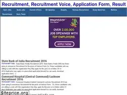 Sites similar to recruitmentvoice.com