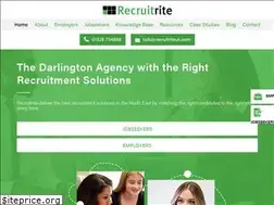Sites similar to recruitriteuk.com