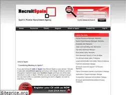 Sites similar to recruitspain.com
