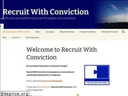 Sites similar to recruitwithconviction.org.uk