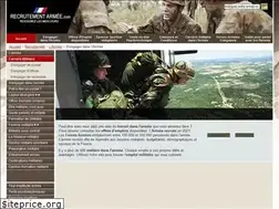 Sites similar to recrutementarmee.com