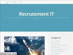 Sites similar to recrutementit.wordpress.com