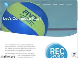 Sites similar to recsportsteam.com