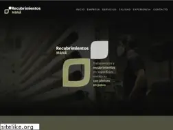Sites similar to recubrimientosmana.com