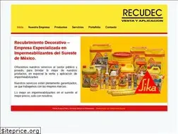 Sites similar to recudec.com.mx