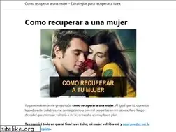 Sites similar to recuperaraunamujer.com