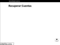 Sites similar to recuperarcuenta.com
