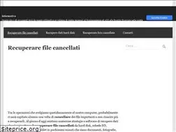 Sites similar to recuperarefilecancellati.net