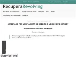 Sites similar to recuperarevolving.com