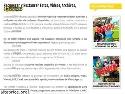 Sites similar to recuperaryrestaurar.com