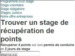 Sites similar to recuperation-point-de-permis.org