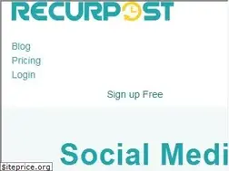 Sites similar to recurpost.com