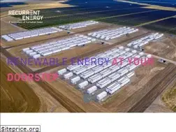 Sites similar to recurrentenergy.com