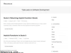 Sites similar to recurse.se