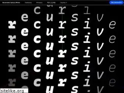 Sites similar to recursive.design