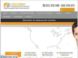 Sites similar to recursodenegacionvisado.com