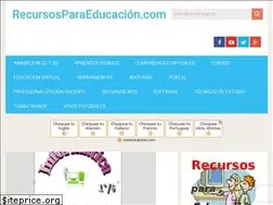 Sites similar to recursosparaeducacion.com