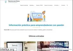 Sites similar to recursosparapymes.com