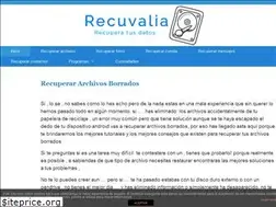 Sites similar to recuvalia.com