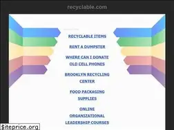 Sites similar to recyclable.com
