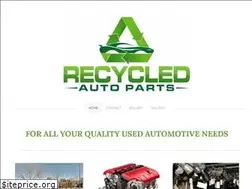 Sites similar to recycledautopartsillinois.com