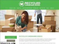 Sites similar to recycledcardboardboxes.co.za